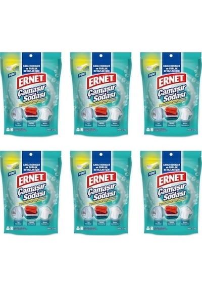 Ernet Çamaşır Sodası 2Kg 6'Lı