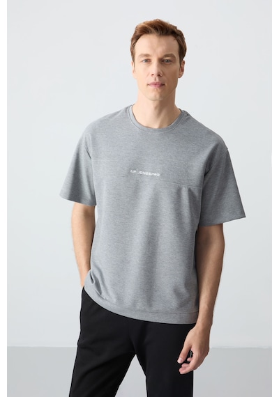 Tommy Life Gri Melanj Siyah Pamuklu Kalın Yumuşak Dokulu Oversize Fit Basic Erkek Eşofman Takım - 85261 Gri - Siyah Tommy Life Gri Melanj Siyah Pamuklu Kalın Yumuşak Dokulu Oversize Fit Basic Erkek Eşofman Takım - 85261 Gri - Siyah