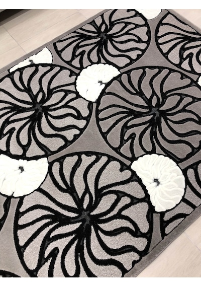 Kaşmir Halı Jade 165X250 Z 002-02 Gri Beyaz 4 M2 Halı !