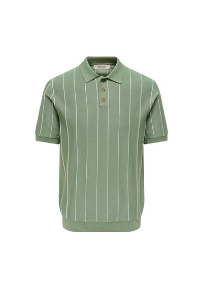 Only & Sons Saim Erkek Yeşil Polo Tişört 22037080-ıbg Yeşil