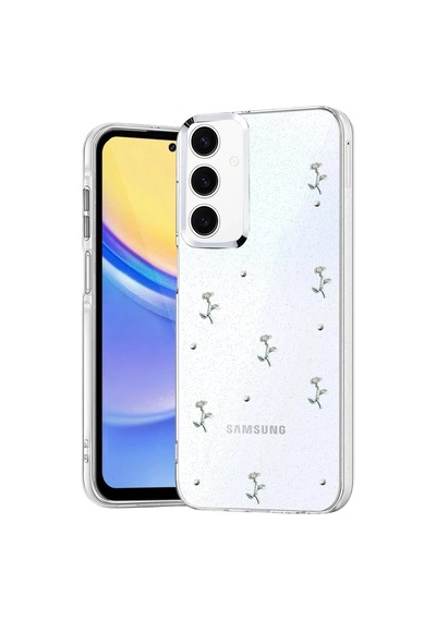 Newface - 653 - Samsung Uyumlu Galaxy A35 5g Fiyonk Desenli Kapak - - Edntrend - Desen 2