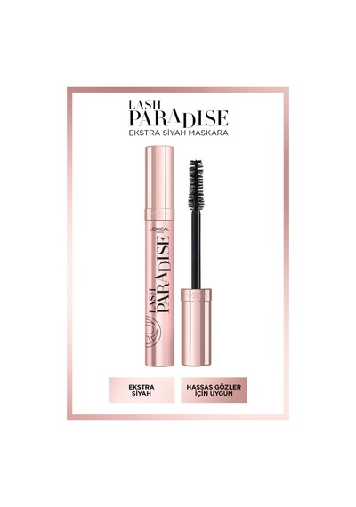 Lash Paradise Siyah Maskara Çok Renkli