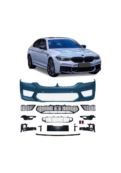 Bmw 5 Serisi G30/38 M5 Ön Tampon Komple Set 2018-2020 Arası Uyumlu