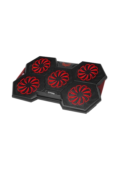 Frisby FNC-5252B GP4 E-Sport Desing 5 Fanlı Ledli 15"-17" Uyumlu Notebook Soğutucu