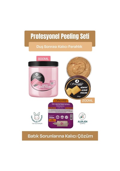 Çilek Bacak Batık Peelingisakız Aromalı 800g Bisküvi Peeling 200 G E Vitamini Içermez