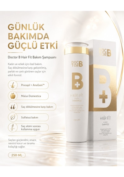 DoctorB Hair Fit Woman Şampuan 250 ML