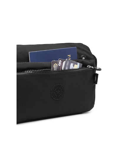 Smart Bags Günlük Küçük Boy Su Geçirmez Hafif Krınkıl Kumaş Kadın Çapraz Çanta Puantiye Siyah