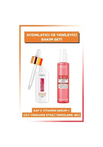 L'Oréal Paris Revitalift Clinical %12 Saf C Vitamini Aydınlatıcı Serum &cilt Yenileme Etkili Temizleme Jeli 150 Ml pktrvtcvtglklkjl-9576