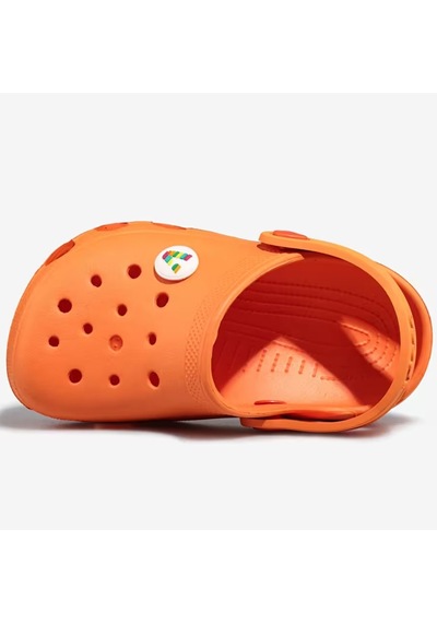 Vicco Didim Jıbbıtz Aksesuar Hediyeli Ortopedik Unisex Çocuk Terlik Turuncu