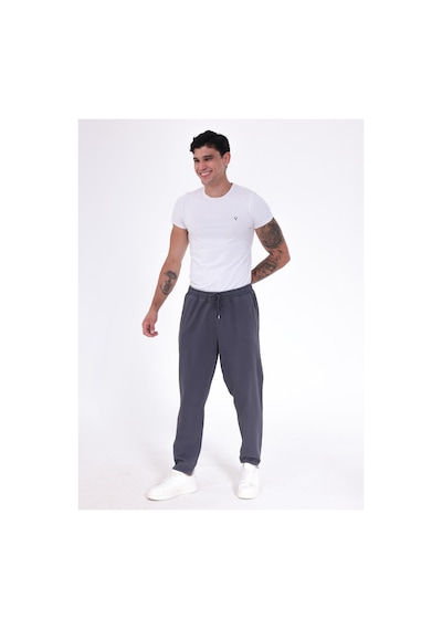 Blayn Jeans Erkek Regular Fit Gabardin Pantolon Günlük Rahat Kesim Klasik Erkek Pantolon Gri