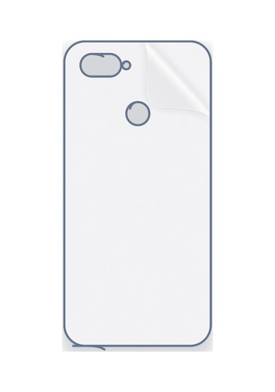 Schitec Oppo A12s Uyumlu Arka Yüzey Hidrojel Koruyucu Film
