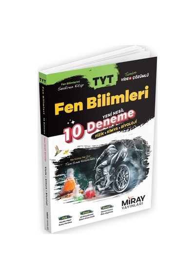 Miray Tyt Fen Bilimleri 10 Deneme 2023