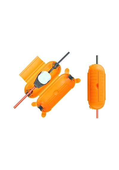 Safe-box Kablo Koruyucu Kapsülü Bıg Ip44 Dış Mekan Sarı