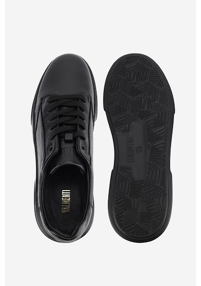 Valmenti Erkek Hakiki Deri Siyah/siyah Sneakers & Spor Ayakkabı 1212 2509 Erk Ayk Sk26-27 Syh Tbn/syh Fltr