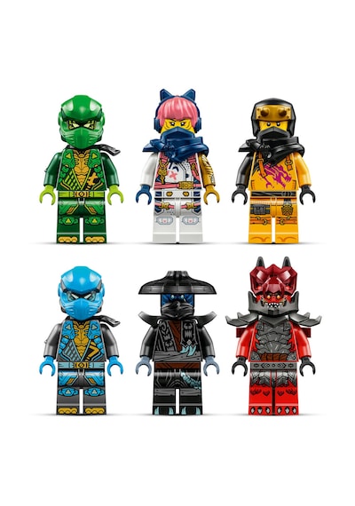 LEGO® NINJAGO® Thunderfang Kaos Ejderhası 71832 - 8 Yaş ve Üzeri Çocuklar için 6 Ninja Minifigürü İçeren Yaratıcı Oyuncak Yapım Seti (668 Parça)