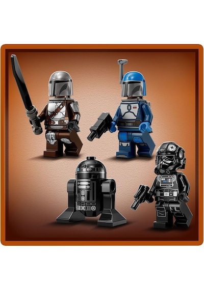 LEGO® 75348 Star Wars Mandalorian Fang Fighter Tıe Interceptor'a Karşı