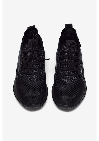 Tonny Black Hafif Taban Nefes Alabilir Rahat Spor Ayakkabı Unisex Siyah Füme Spor Ayakkabı Tbtklc030 Siyah - Füme