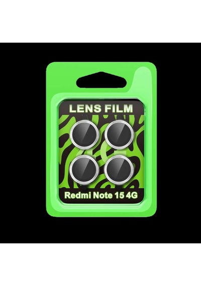 Redmi Note 15 4g Raze Metal Kamera Lens - Gümüş Diğer
