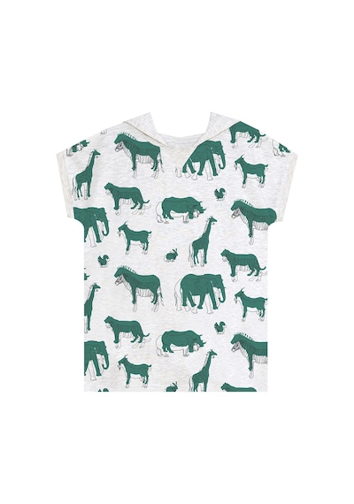 Denokids Mshb&g Animals Erkek Çocuk T-shirt Şort Takım Çok Renkli