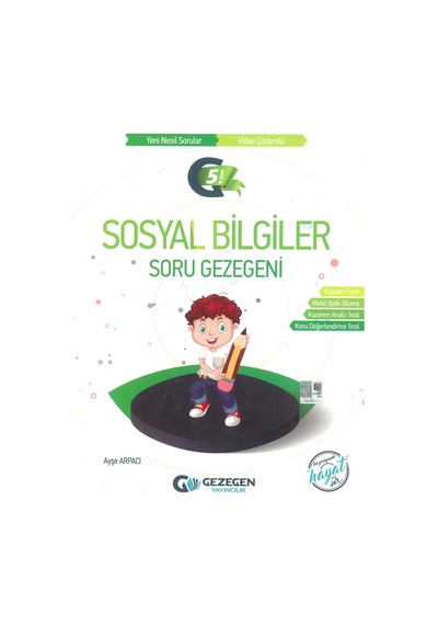 Gezegen Yayınları 5.Sınıf Sosyal Soru Gezegeni