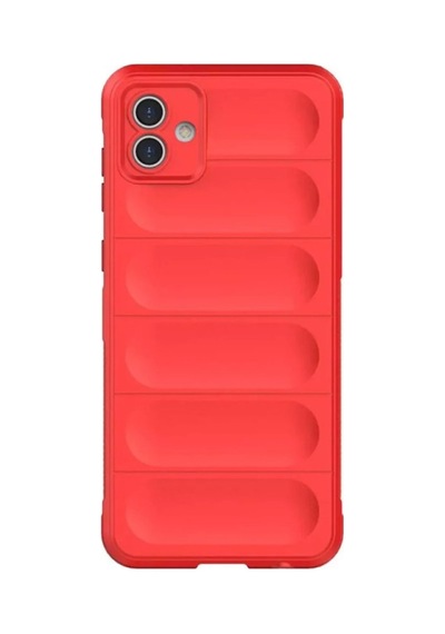 Samsung Galaxy  Uyumlu  A06 Kılıf Optimum Silikon - Kırmızı
