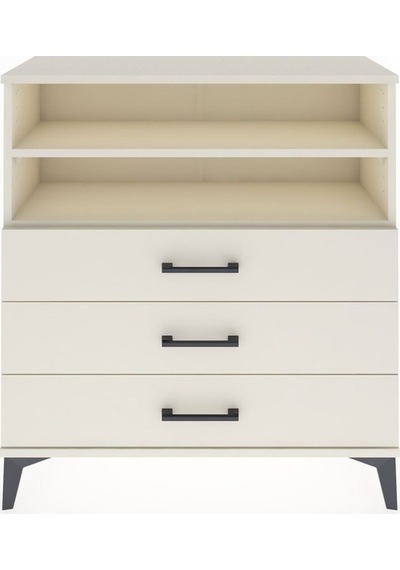 Arges Şifonyer 2 Raflı 3 Çekmeceli 88x30x96 Aytaşı-aytaşı Aytaşı