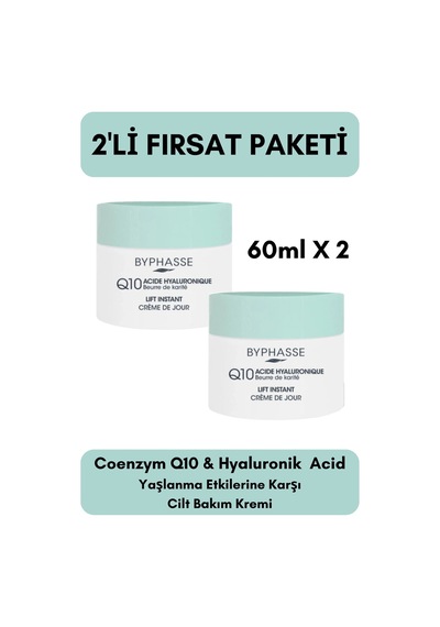Byphasse Coenzym-q10 Gündüz Kremi 60 Ml X 2 Adet Fırsat Paketi