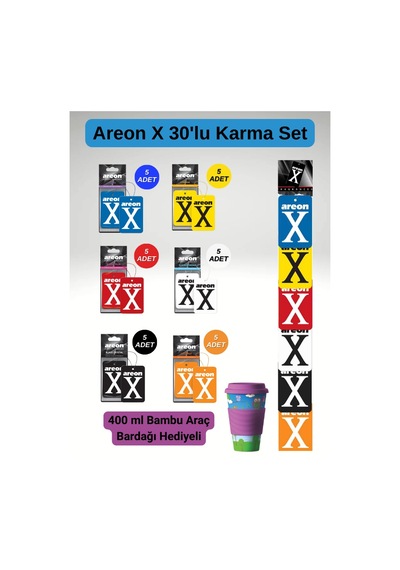 Areon X Display 30'lu Karma Set
