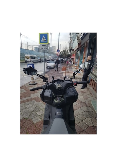 Zeus Motor Kymco Dtx 360 Açık Füme Ön Cam 61cm 4mm Motosiklet Ön Cam