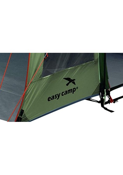 Easy Camp Galaxy 300 Rustic, Yeşil Blackroom 8m² & 3 Kişilik Yüksek Aile Çadırı Acı Kahverengi