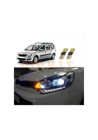 Dacia Logan Station Uyumlu Park Ampulü Beyaz Led Aydınlatma Ampulü Canbus'li