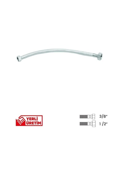 Bağlantı Hortumu 3/8'1/2 80 Cm