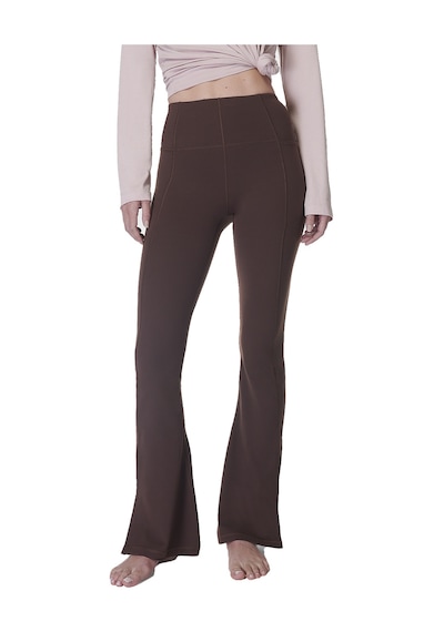 Sweaty Betty Sweaty Betty Super Soft Flare 32 Yoga Trou Kadın Kahverengi Pantolon 44050 Kahve