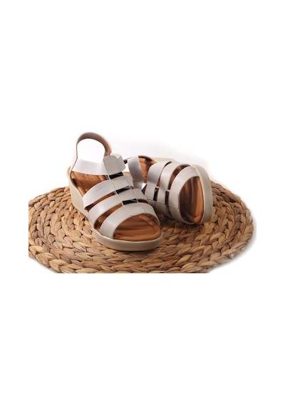 Papuçcity Mvşm 02860 Orto Pedik Dolgu Topuk Günlük Kadın Sandalet 001