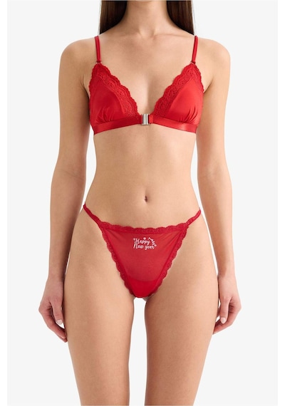 Defacto Dantel Detaylı Tanga-fall İn Love G1110ax25wnrd79 Kırmızı-rd79