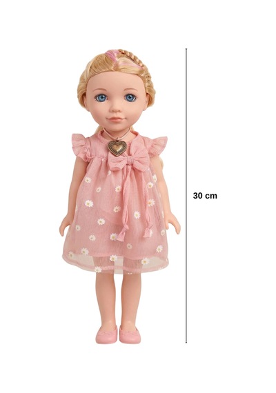 Elonna İngilizce Konuşan Ve Şarkı Söyleyen Oyuncak Bebek 30 Cm Y