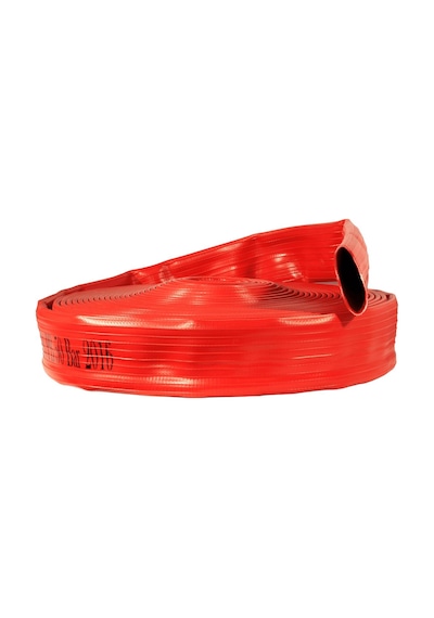 4" İçi Dışı Kaplamalı Kırmızı 25 Metre Yangın Hortumu Ts 9222 Sertifikalı