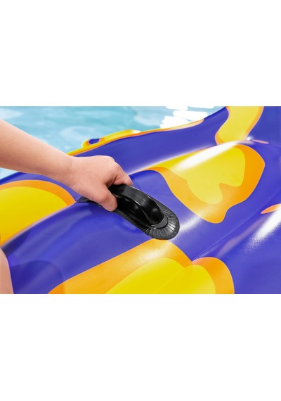 Bestway 41502 Salamandra Binilebilir 1.91m X 1.19m X46.5 Mor - Sarı