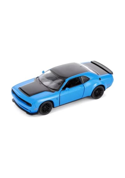 Kinsmart 2023 Dodge Challenger Srt Demon 170 Mavi 1/40 Model Araba