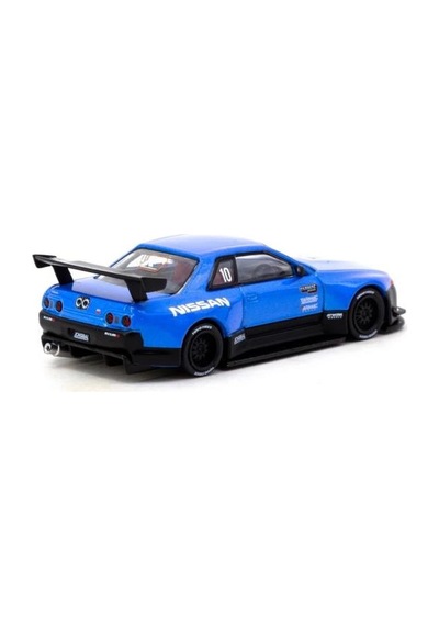 Tarmac Works Vertex Silvia S15 Tarmac Works 10th Anniversary Mavi 1/64 Model Araba