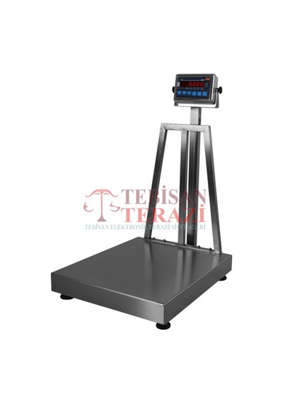 Teb 500 KG x 200 Gr 80 x 90 Full Paslanmaz Baskül N11265