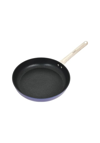 Master Titanium 20cm Tava, Çelik Sap Metalik Mavi Diğer