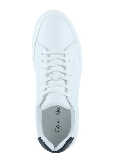 Calvin Klein Chunky Cupsole Erkek Beyaz Deri Ayakkabı Ym0ym01344-01w Beyaz