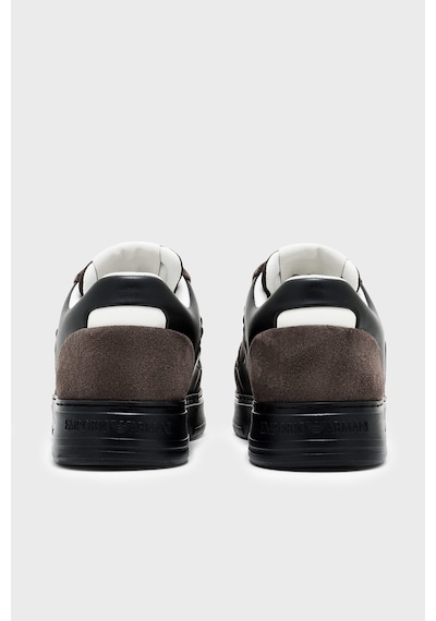 Emporio Armani Süet Detaylı Sneaker Ayakkabı Erkek Ayakkabı Em004836 Af23155 M6489 Kahve-siyah Emporio Armani Süet Detaylı Sneaker Ayakkabı Erkek Ayakkabı Em004836 Af23155 M6489 Kahve-siyah