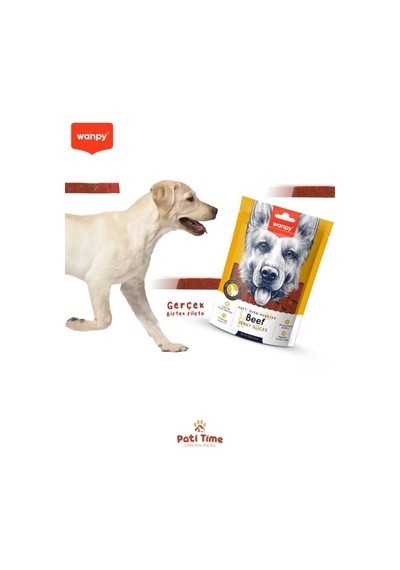 2li Set - Dana Biftek Dilimleri Ve Ödül Bisküvisi Tavuk Sargılı Köpek Ödül Maması Köpek Ödülü 100 Gr