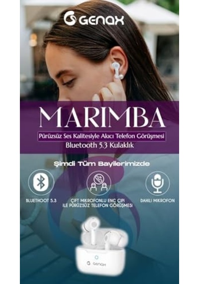 Pro Model Bluetooth Kulaklık Çift Mikrofon Net Ses Gürültü Azaltma