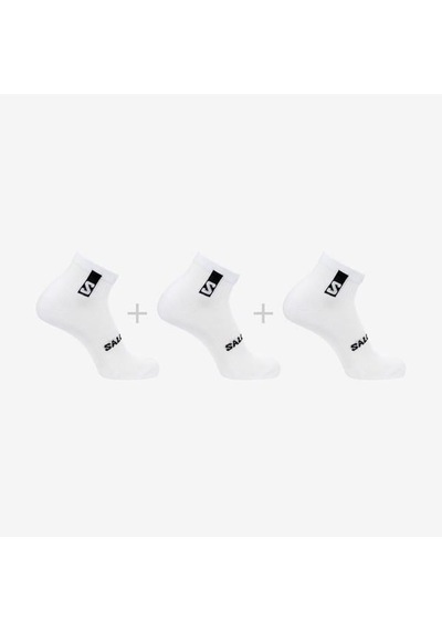 Salomon Everyday Ankle 3-pack Çorap-27413 Beyaz
