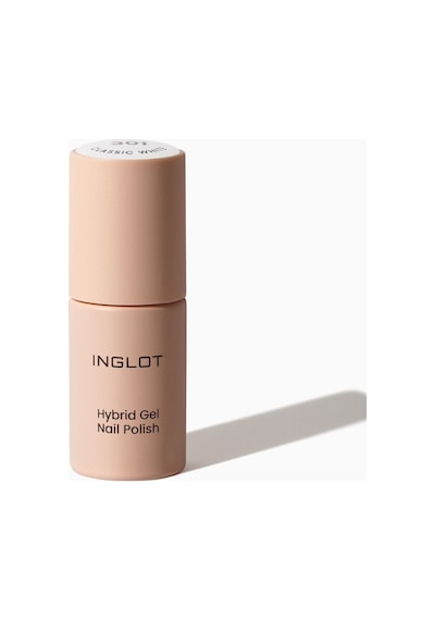 Inglot Oje Hybrid Gel Nail Polish 301 Classıc Whıte