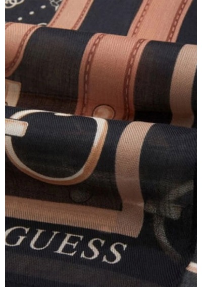 Guess Carrie Logolu Kefiah M Kadın Eşarp Aw5452mod03-esl Çok Renkli