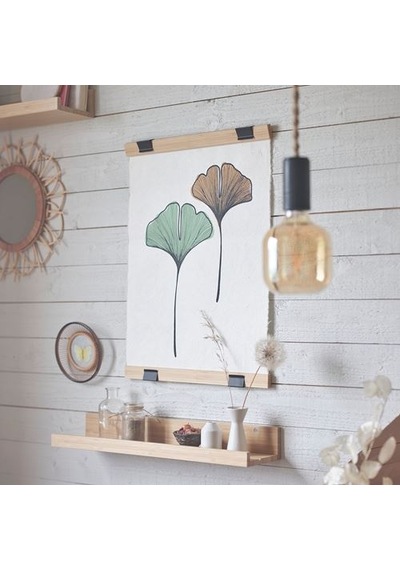 Ikea Vısbäck Poster Askısı, Bambu, 40 Cm
